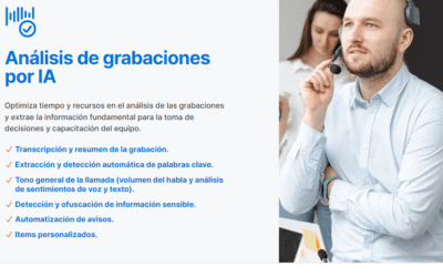 Biometría de voz y Contact Centers: soluciones de IA