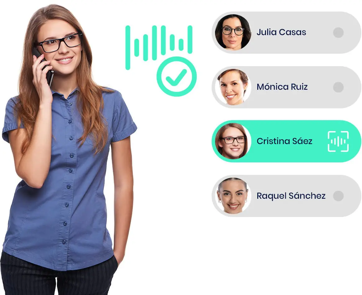 Identificacion por voz CheckVox